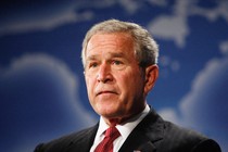 A photo of George W. Bush