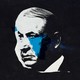 An illustration featuring a photo image of Israeli Prime Minister Benjamin Netanyahu