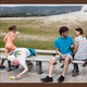 Kids at Yellowstone