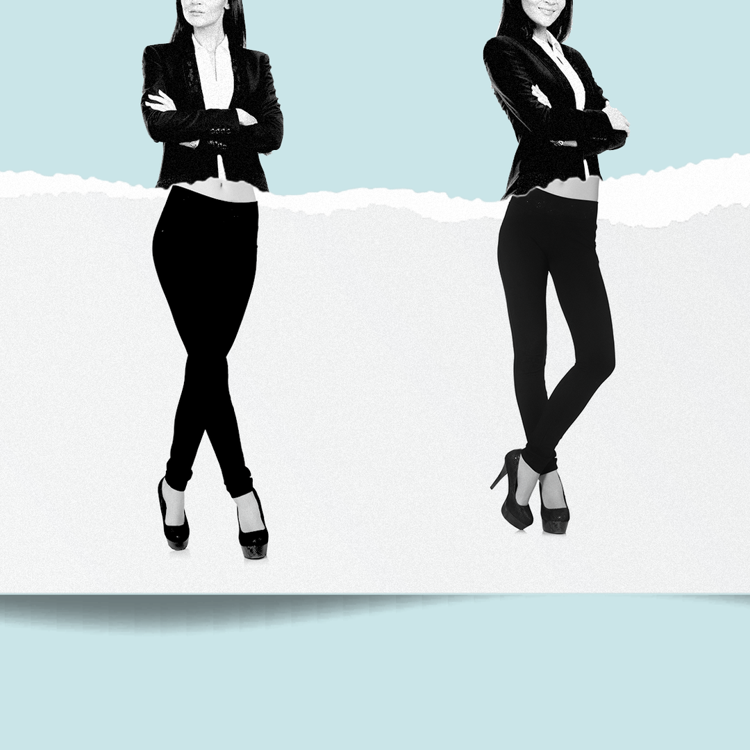 Power-Dressing Tips For How to Style Leggings for Work
