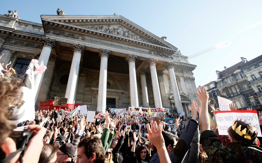 Occupy Wall Street Spreads Worldwide - The Atlantic