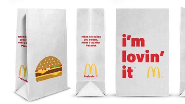 Mcdonald S Releases New Takeout Bags Featuring I M Lovin It Slogan The Atlantic