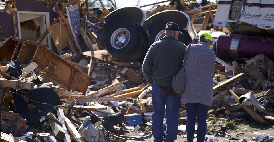 Photos: Damage From the Tornado Outbreak in Mississippi