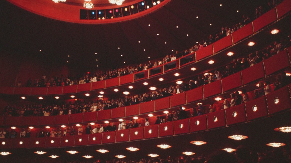 Image of the audience at the Kennedy Center
