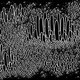 Black-and-white artist's imagination of a bacterial metropolis