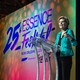 Senator Elizabeth Warren onstage at the Essence Festival in New Orleans, Louisiana