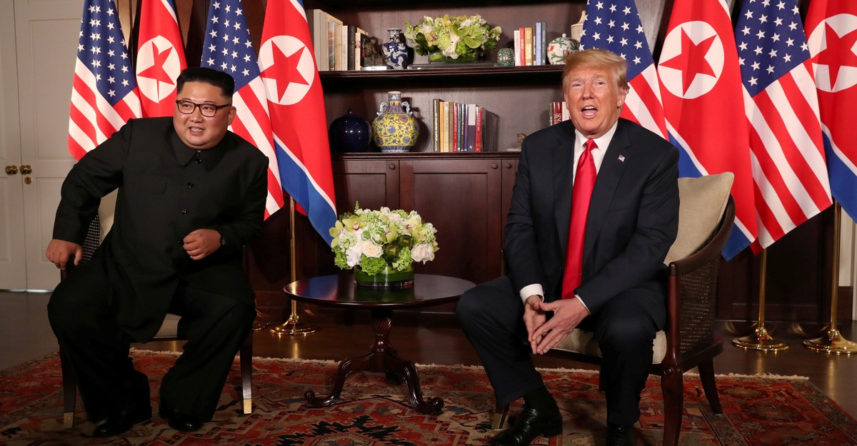 Trump and Kim Jong Un's nuclear button rhetoric has a long history