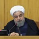 President Hassan Rouhani speaks during a cabinet meeting in Tehran on July 19, 2017.