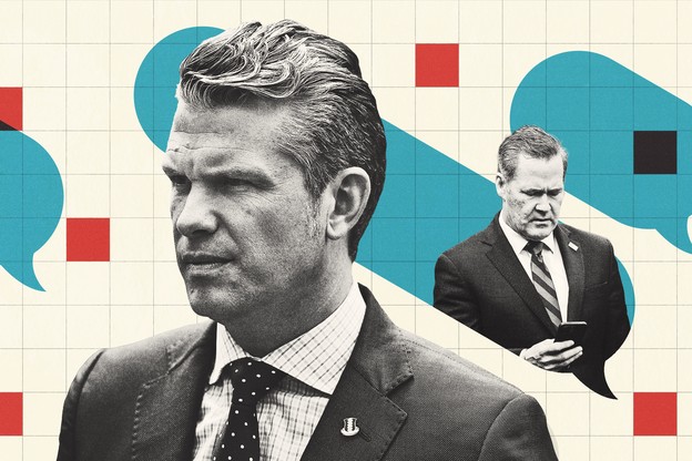 Pete Hegseth and Mike Waltz