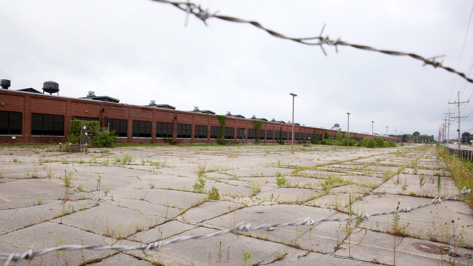 A shuttered factory in Indiana