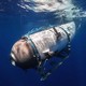 The Titan submersible photographed underwater