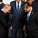 The Russian and Chinese president greet each other at the G20 summit.