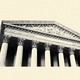A photo-illustration of the Supreme Court
