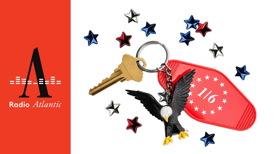 Key ring with a key tag that says "1/6"