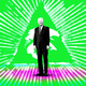 GIF of the Eye of Providence and Joe Biden