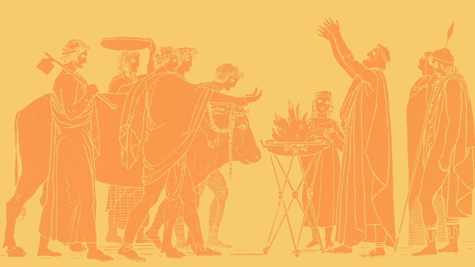 Illustration of characters in the classics