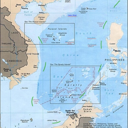 Mother of Philippine maps' settles sea dispute with China