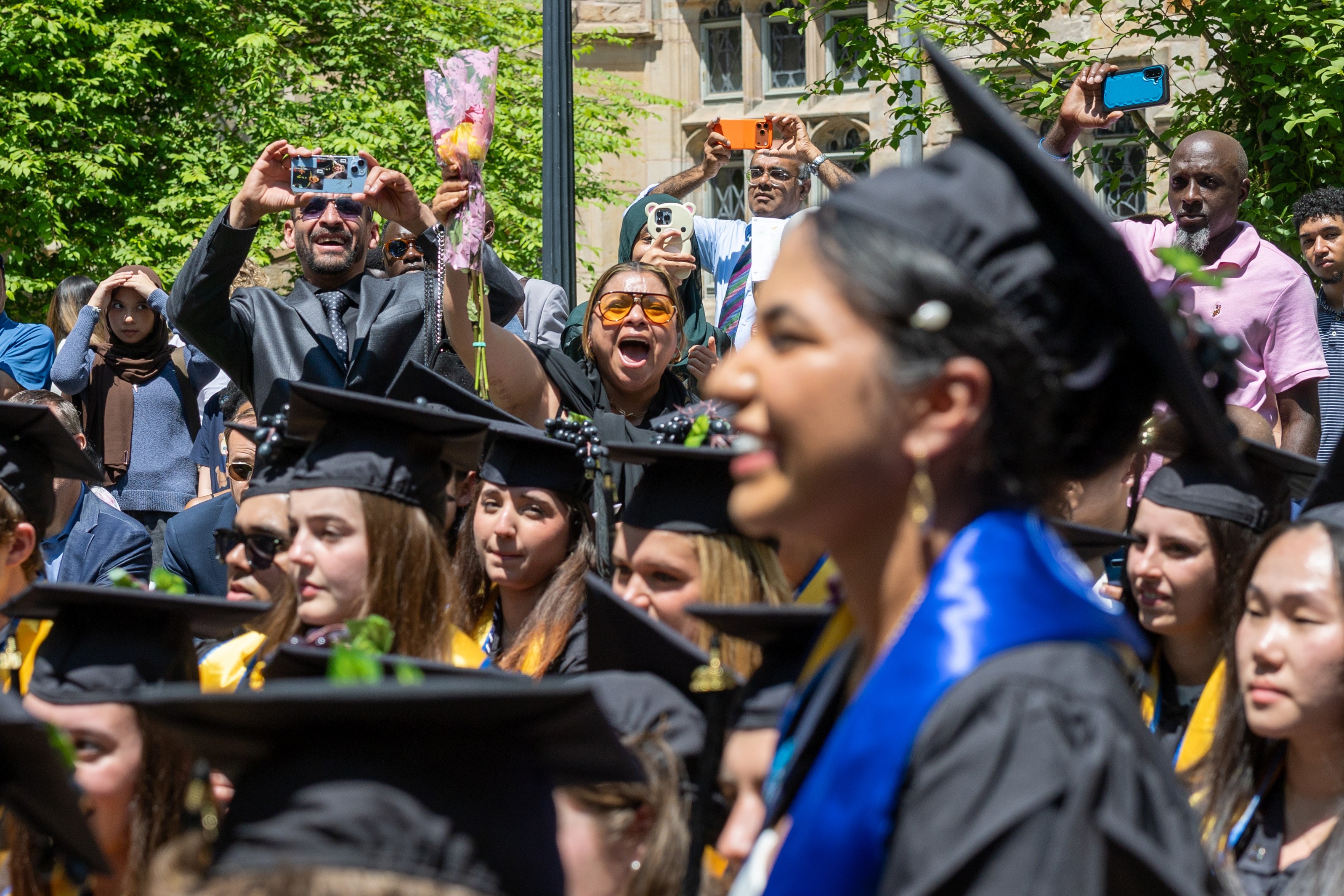 Photos: A Graduation, A Celebration, And Self-Deportation