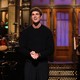 Jacob Elordi onstage at 'SNL' during his monologue