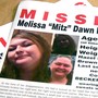 A missing-person flyer for Melissa Eagleshield