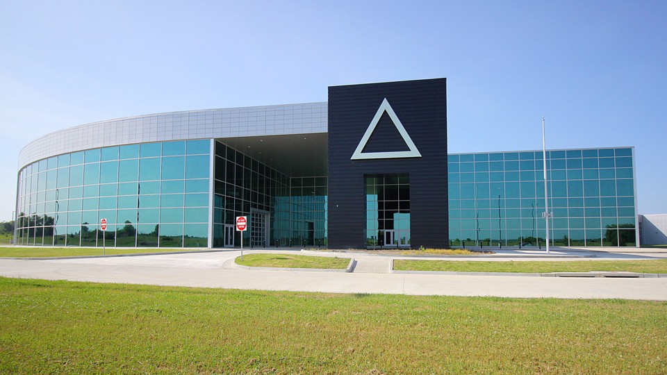 The new headquarters of the Communiversity, in the Golden Triangle of Mississippi, shortly before its opening