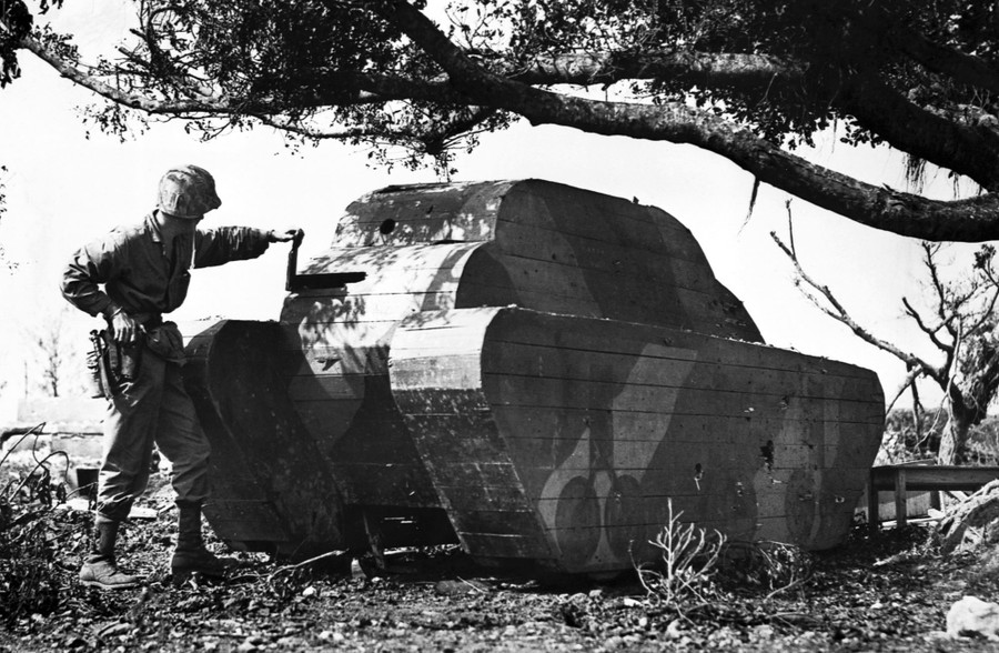 Bamboo Bombers and Stone Tanks—Japanese Decoys Used in World War II