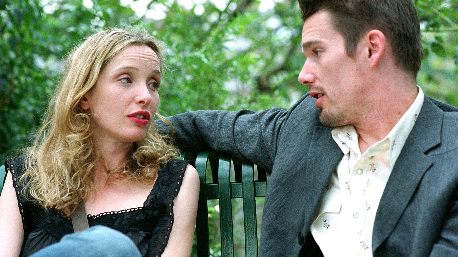 Иль аср перед закатом. Итан Хоук перед закатом. Julie Delpy Ethan Hawke.