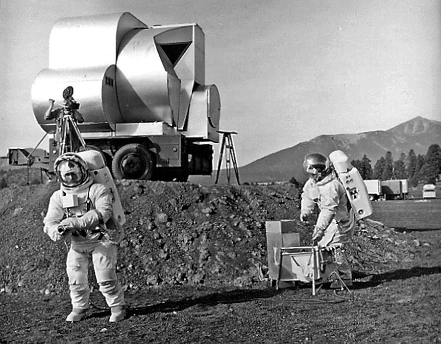 Apollo Training Photos When Arizona Stood In For The Moon The Atlantic