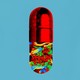 Illustration of a drug capsule