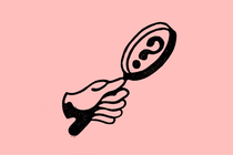 Illustration of a magnifying glass