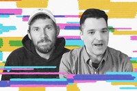 Image of Charlie Warzel side-by-side with Adam Grossman