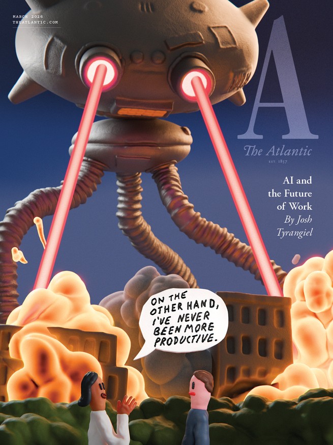 cover of March 2026 Atlantic