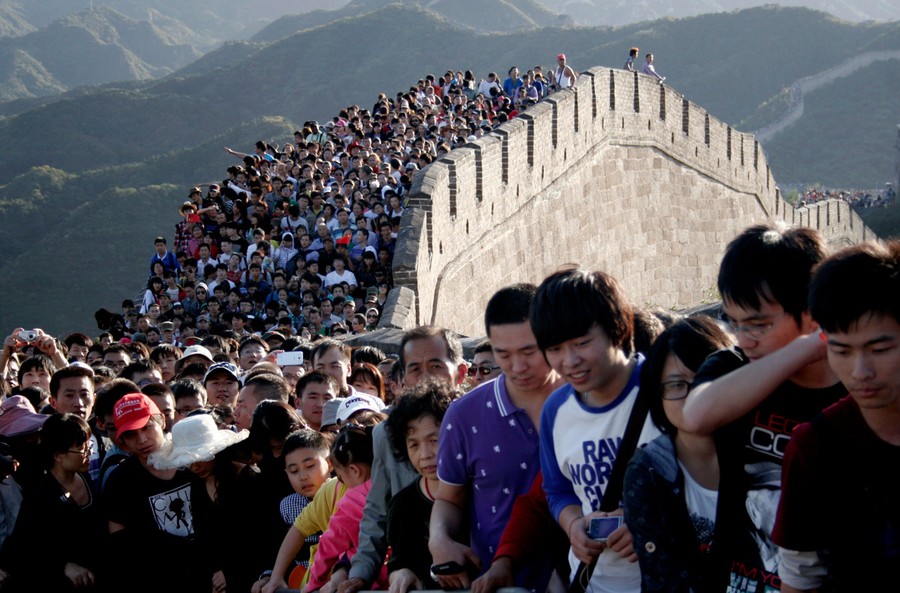 how many tourists visit beijing each year