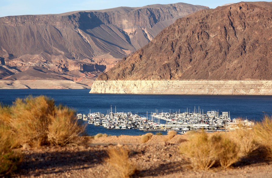 Photos: Water Levels in Lake Mead Reach Record Lows - The Atlantic