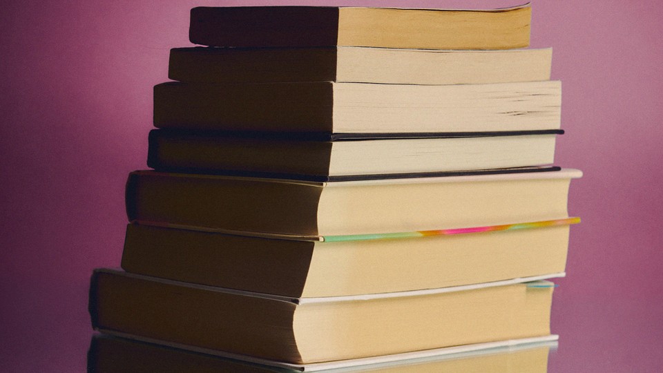 A stack of books