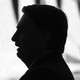 A side profile of Brazilian President Jair Bolsonaro