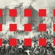 Red squares over the scene of an uprising