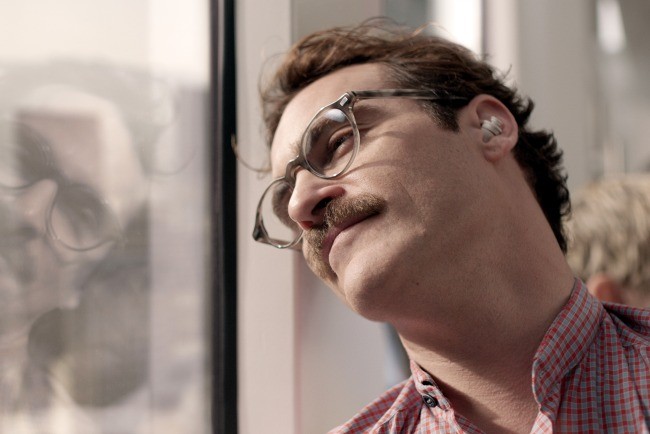 Joaquin Phoenix in the film "Her"