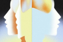 Image of multiple silhouettes moving through like pages of a book