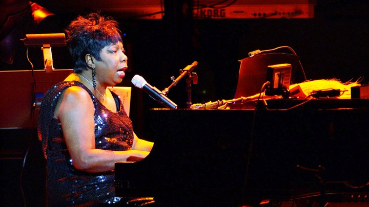Nina Simone performs at Carnegie Hall in 2002.