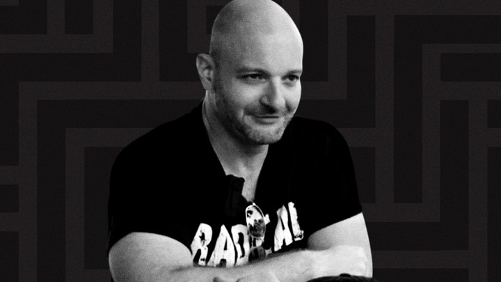 Christopher Cantwell speaks to a Vice News reporter.