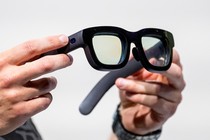 Photograph of Meta's Orion smart glasses