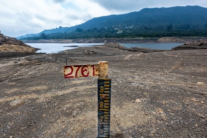 A reservoir near Bogotá, Colombia