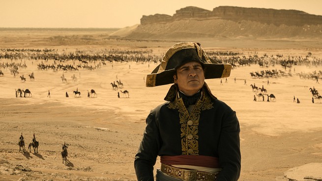 Joaquin Phoenix in “Napoleon”