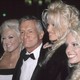 Hugh Hefner with 'Playboy' models