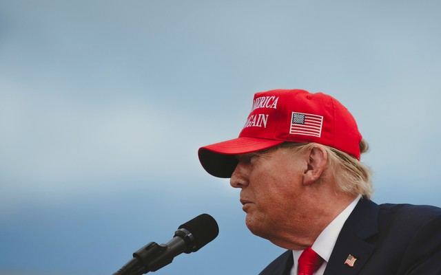 Donald Trump speaking