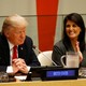 Nikki Haley and Donald Trump sit together at the UN.