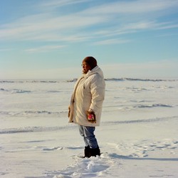 Josephine Tatauq Bourdon, a 30-year veteran teacher, in Nome, Alaska