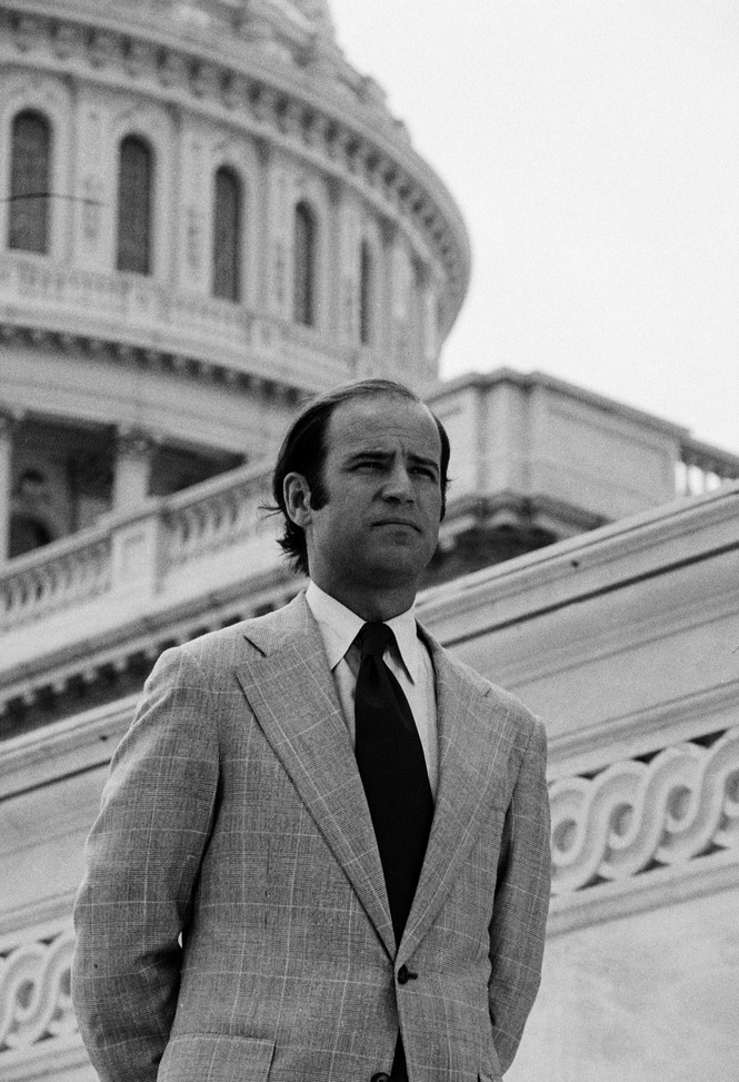 Joe Biden as a young senator.