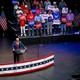 Trump at a rally in Georgia